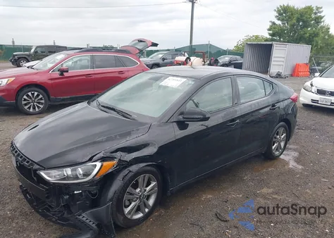 2018 Hyundai Elantra Sel from USA, damaged, VIN 5NPD84LF8JH225871